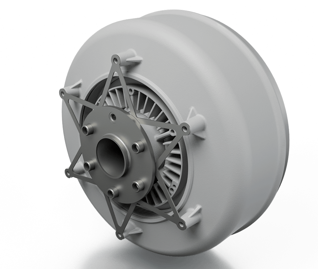 Kompakter Elektropropellerantrieb von Silver Atena – leistungsstarker E-Motor für Propellerflugzeuge.