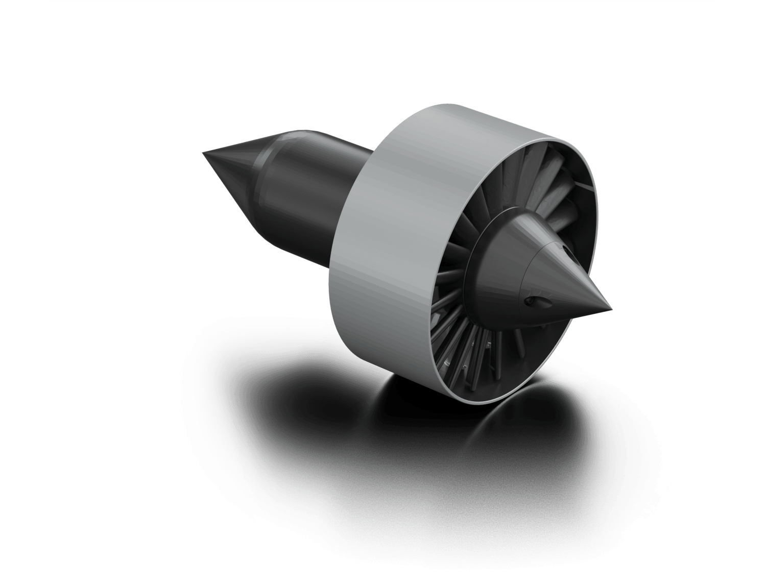 Electric fan propulsion unit (Electric Fan) by Silver Atena for aviation, eVTOL, and electric aircraft.