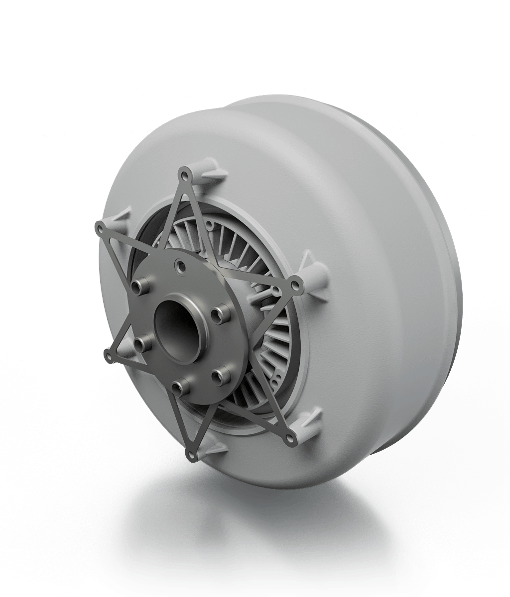 Kompakter Elektropropellerantrieb von Silver Atena – leistungsstarker E-Motor für Propellerflugzeuge.