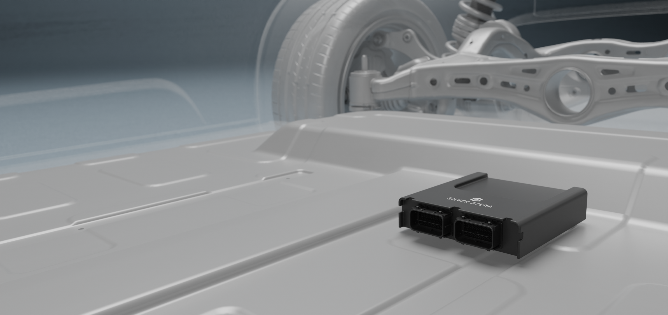 Silver Atena battery management system in vehicle – compact BMS control unit for e-mobility.