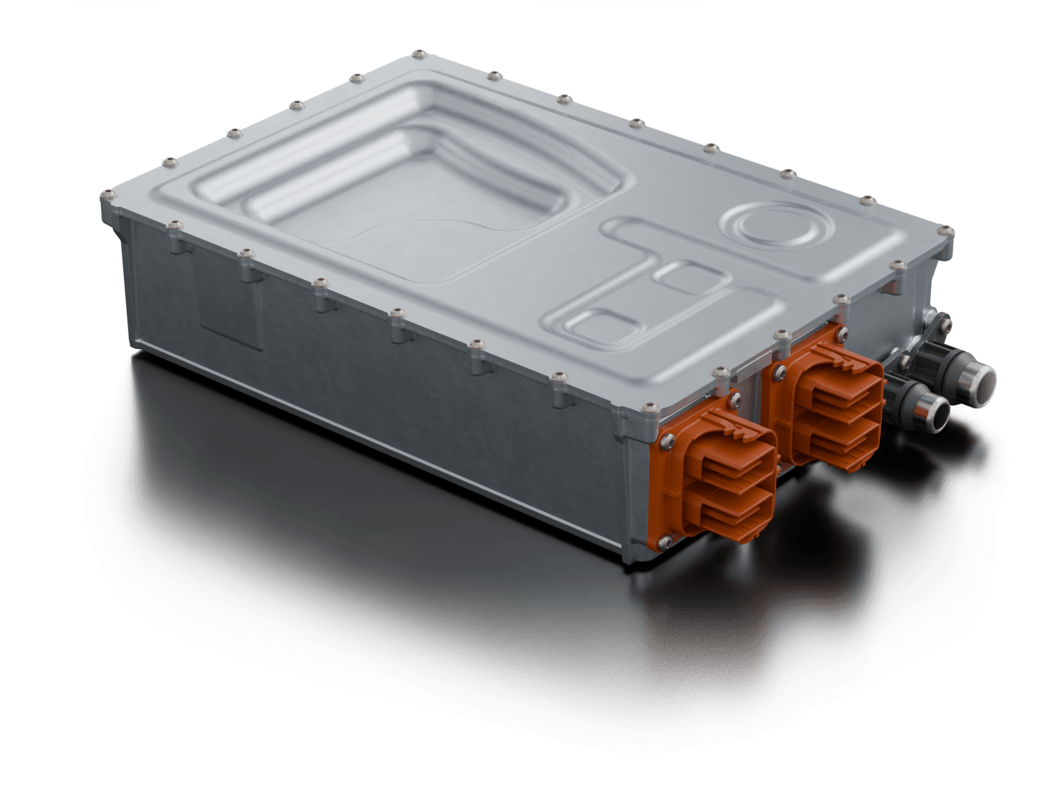 Silver Atena DC boost charger – DC/DC converter for energy supply in electric vehicles.