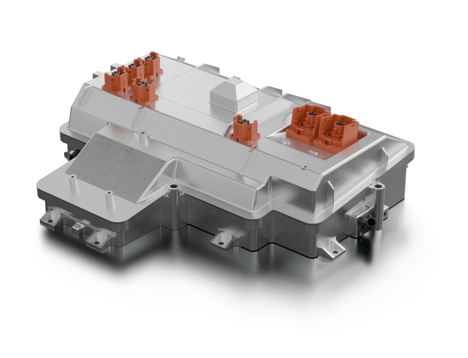 High-voltage DC/DC converter from Silver Atena for voltage adaptation in fuel cell vehicles.